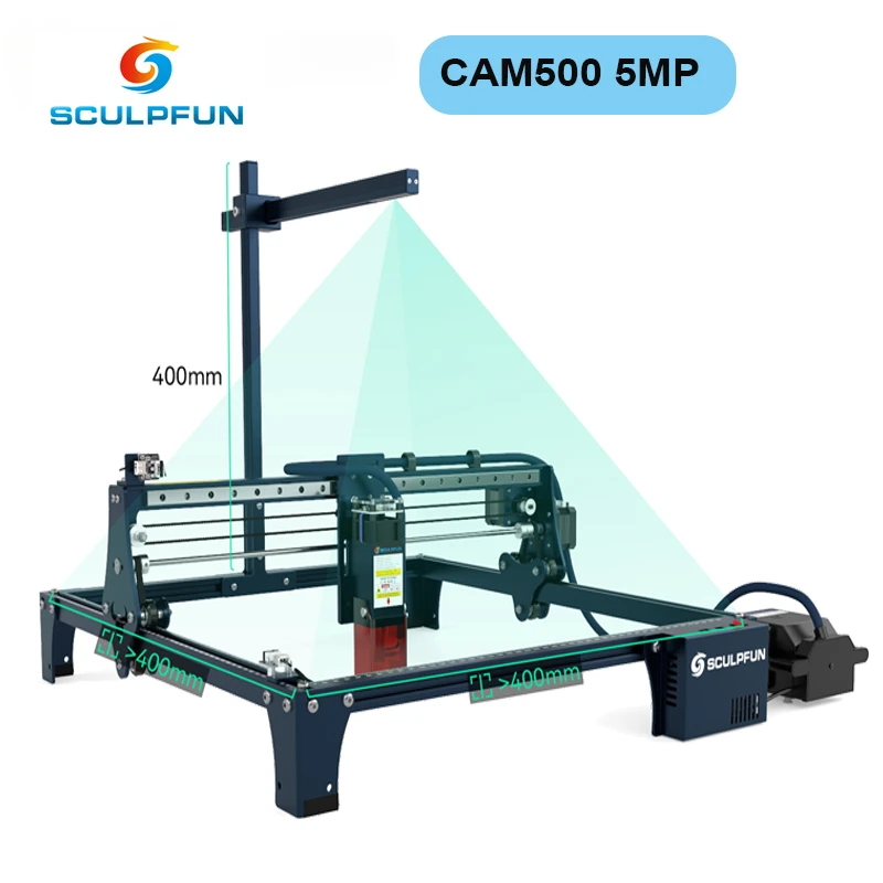 Industrial Laser Engraver - SCULPFUN CAM500 Incisore Laser con Camera