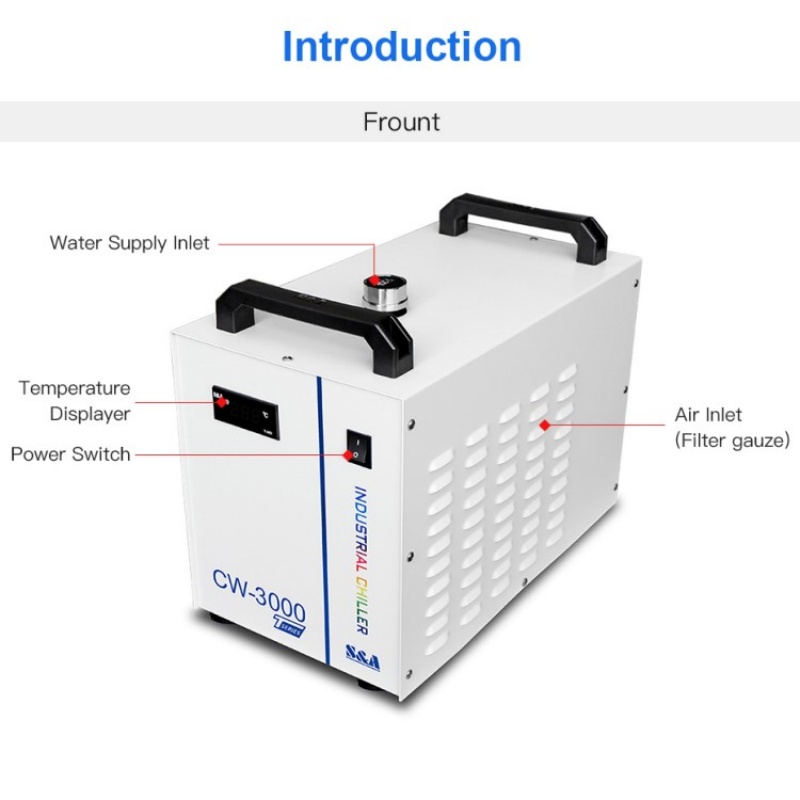 Bluetimes S&A CW3000 CW5000 CW - Laser Industrial Chiller recensione e prezzo